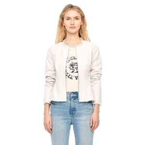 Rebecca Taylor Slub Suiting Jacket - sz 4